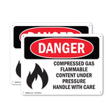 Compressed Gas Flammable Content