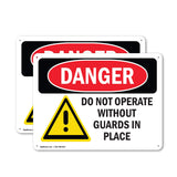 Do Not Operate Without Guards In Place