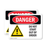 Do Not Start Out Of Order
