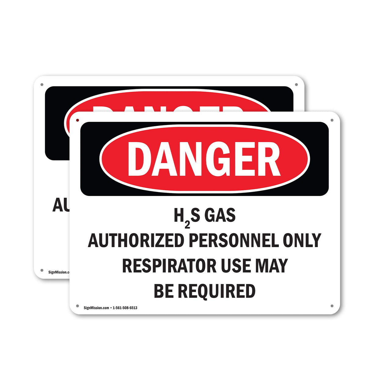 H2S Gas Authorized Personnel Only