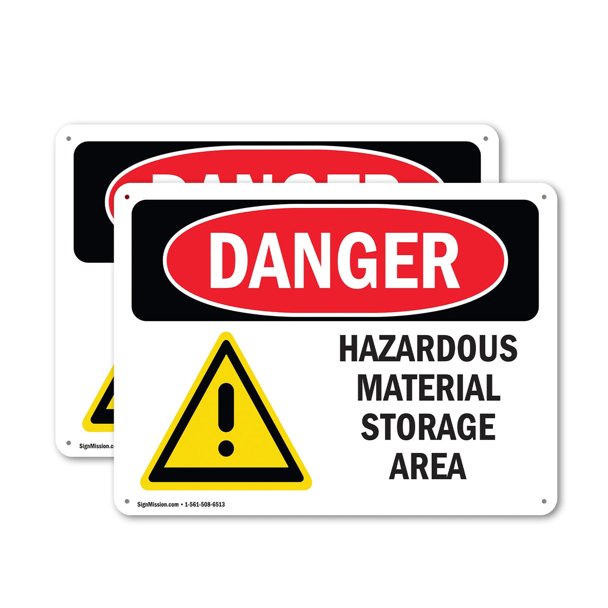 Hazardous Material Storage Area