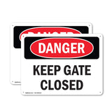 Keep Gate Closed