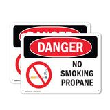 No Smoking Propane