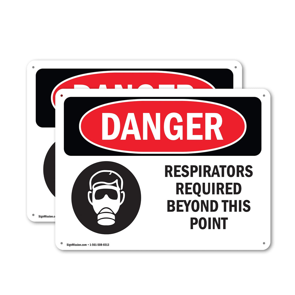 Respirators Required Beyond This Point