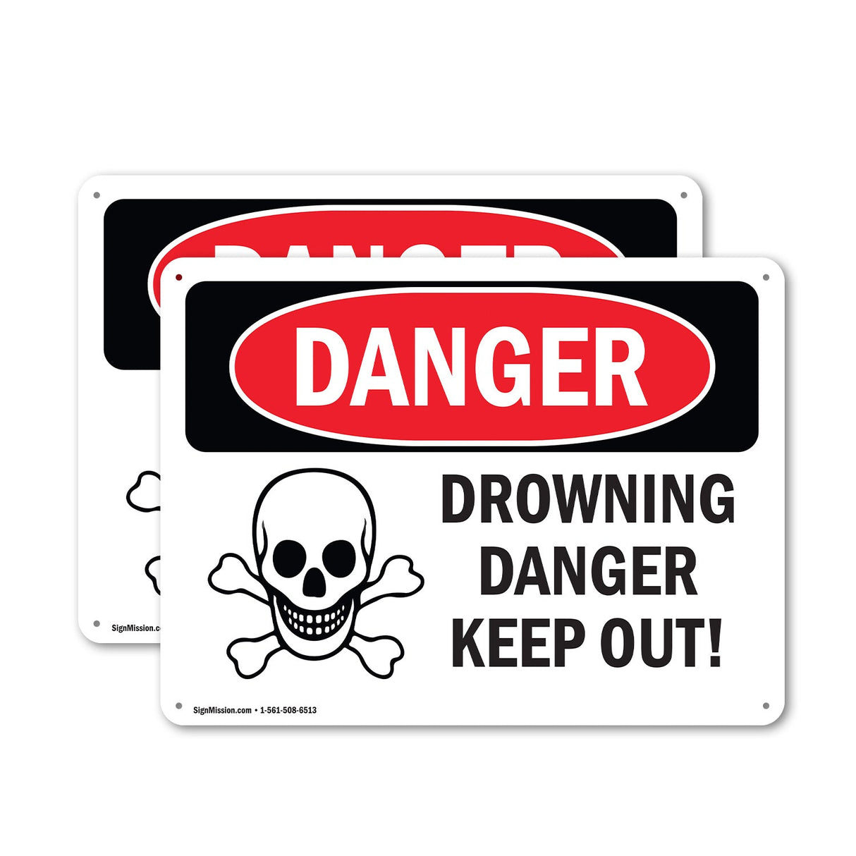 Drowning Danger Keep Out!