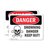Drowning Danger Keep Out!