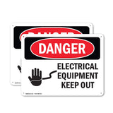 Electrical Equipment Keep Out