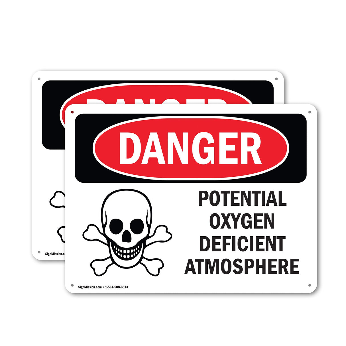 Potential Oxygen Deficient Atmosphere