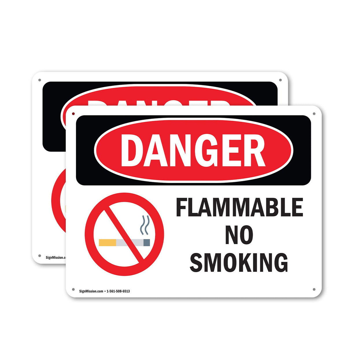 Flammable No Smoking