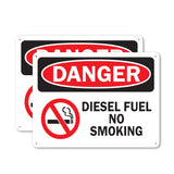 Diesel Fuel No Smoking with Graphic