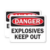 Explosives Keep Out