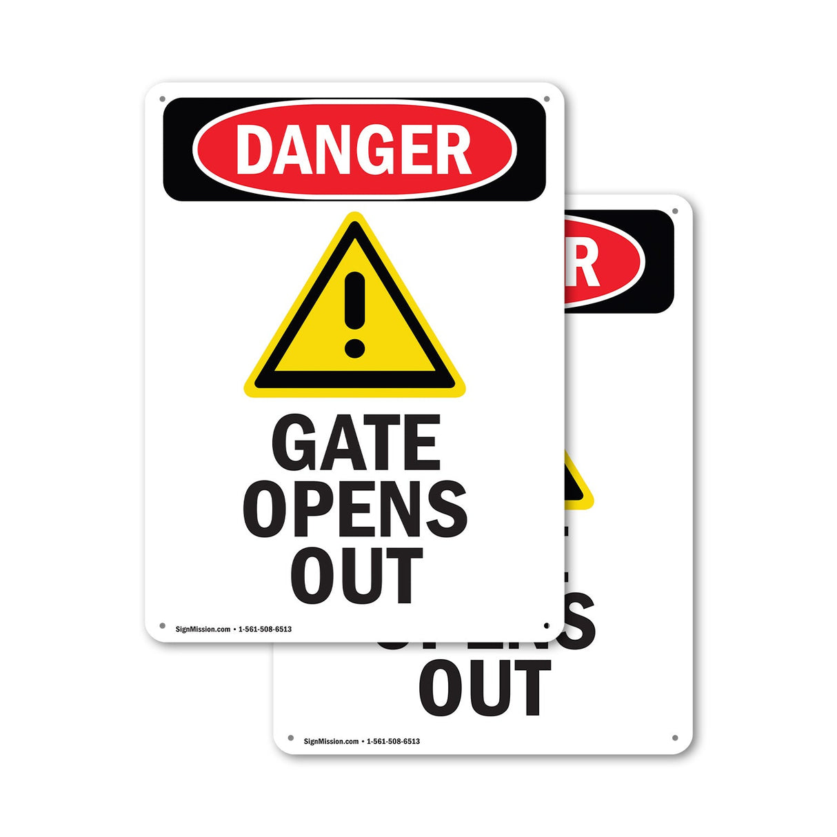 Gate Opens Out