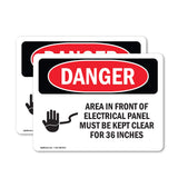 Electrical Panel Keep Clear