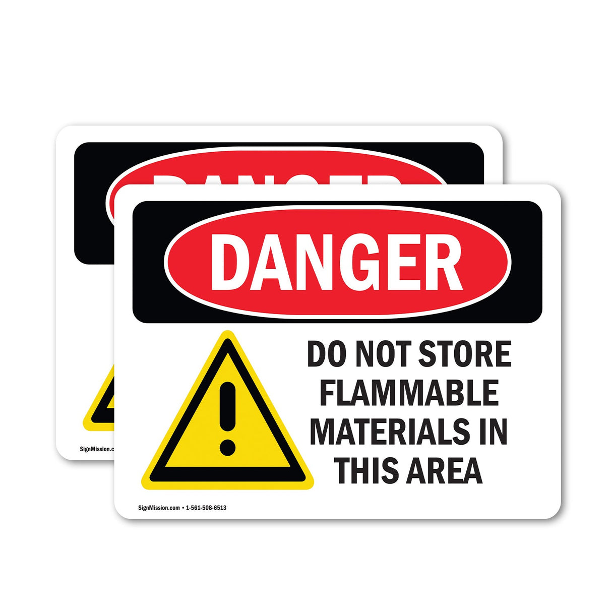 Do Not Store Flammable Materials