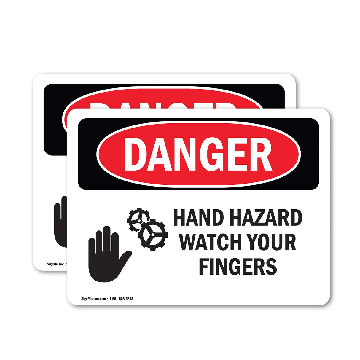 Hand Hazard Watch Your Fingers