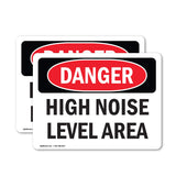 High Noise Level Area