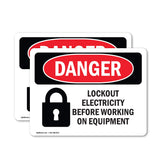 Lockout Electricity Before Working