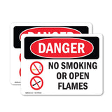 No Smoking Or Open Flames