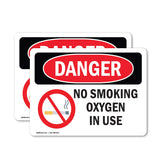 No Smoking Oxygen In Use