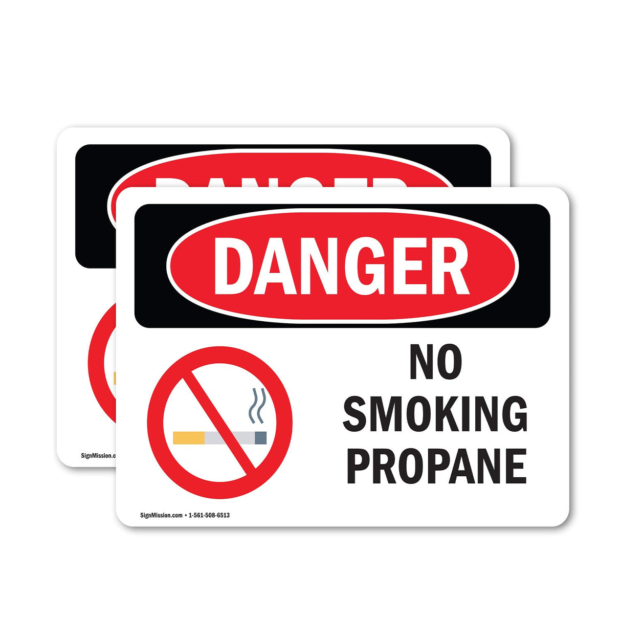No Smoking Propane