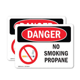 No Smoking Propane