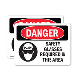 Safety Glasses Required In This Area
