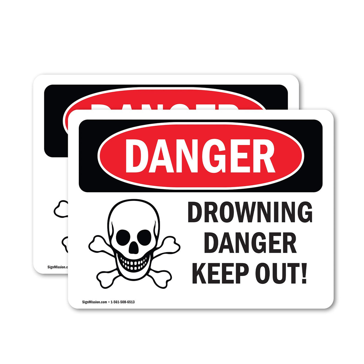 Drowning Danger Keep Out!