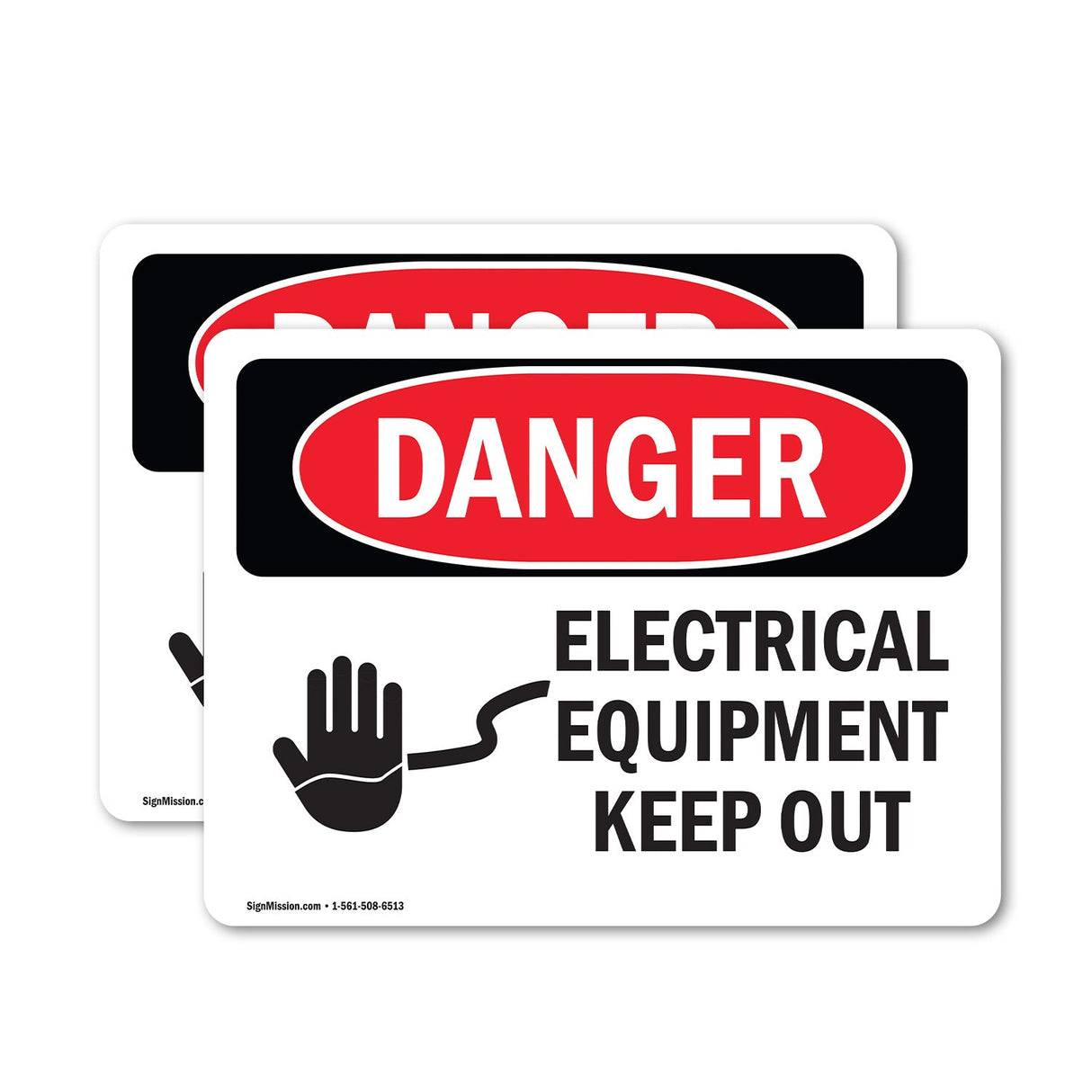 Electrical Equipment Keep Out