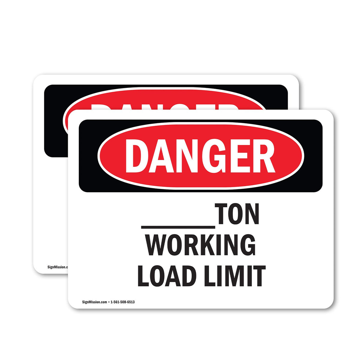 Custom -Ton Working Load Limit