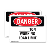 Custom -Ton Working Load Limit