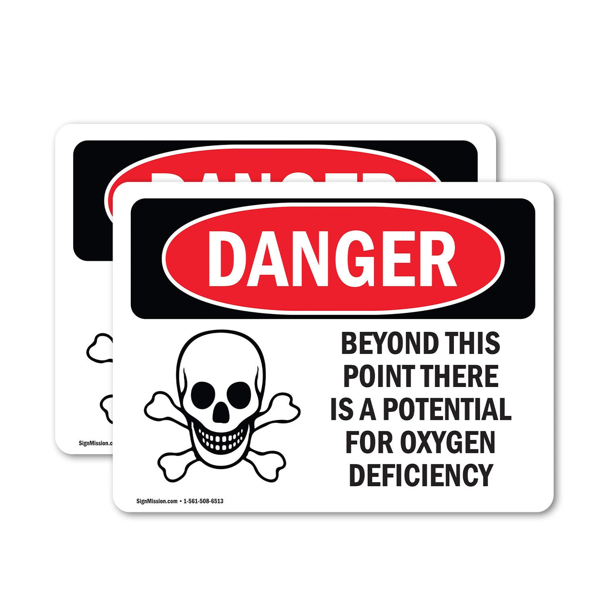 Oxygen Deficiency Beyond This Point