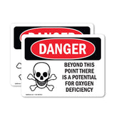 Oxygen Deficiency Beyond This Point