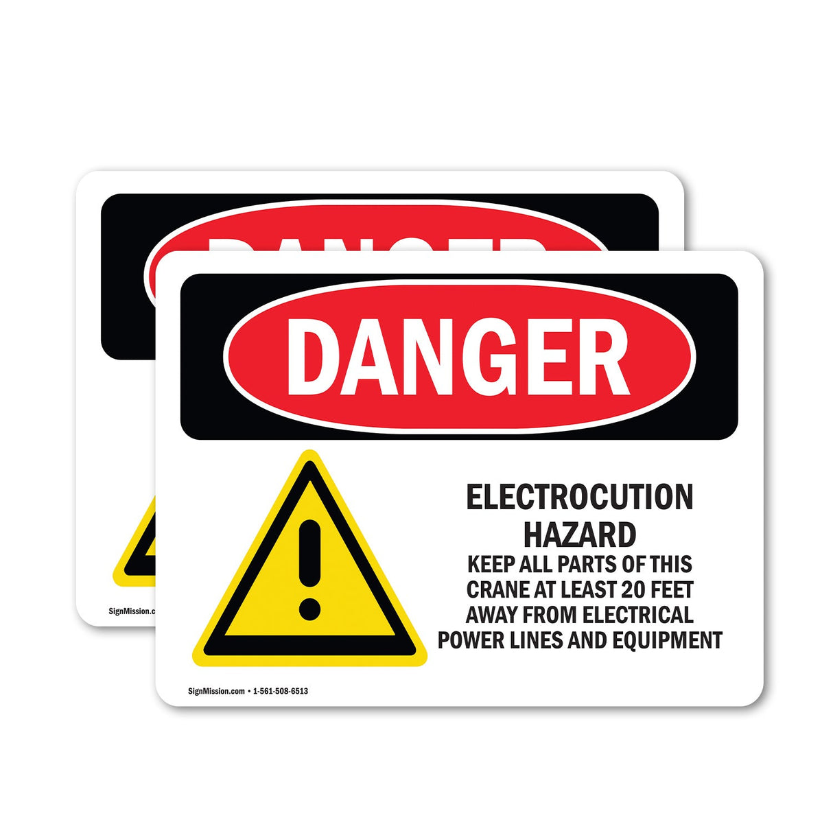 Electrocution Hazard Crane