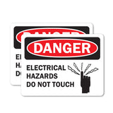 Electrical Hazards Do Not Touch