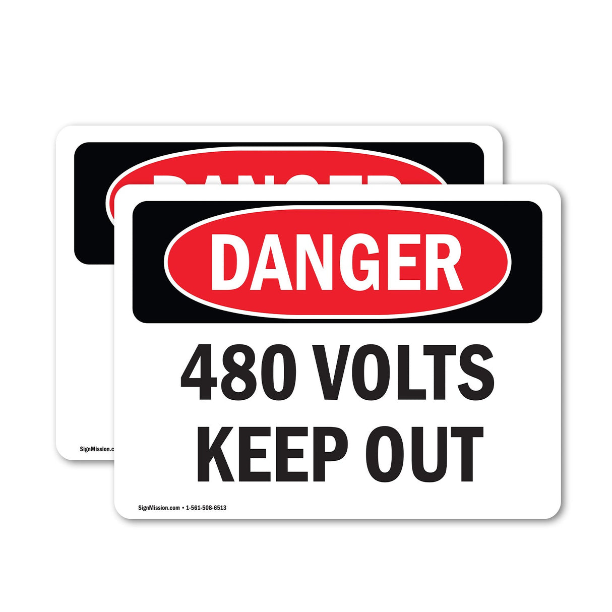 480 Volts Keep Out