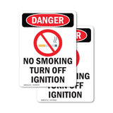 No Smoking Turn Off Ignition