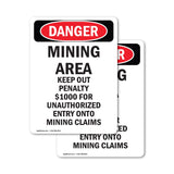 Mining Area Keep Out
