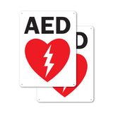 AED Sign (with graphic)
