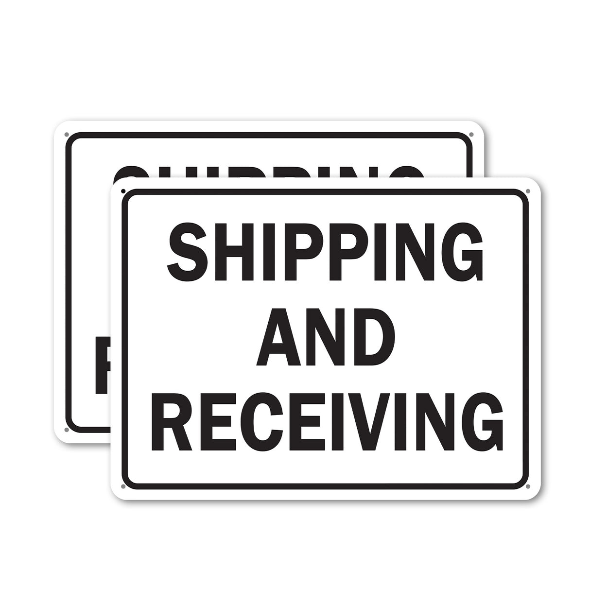 Shipping And Receiving Warehouse Sign