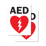 AED Sign (with graphic)