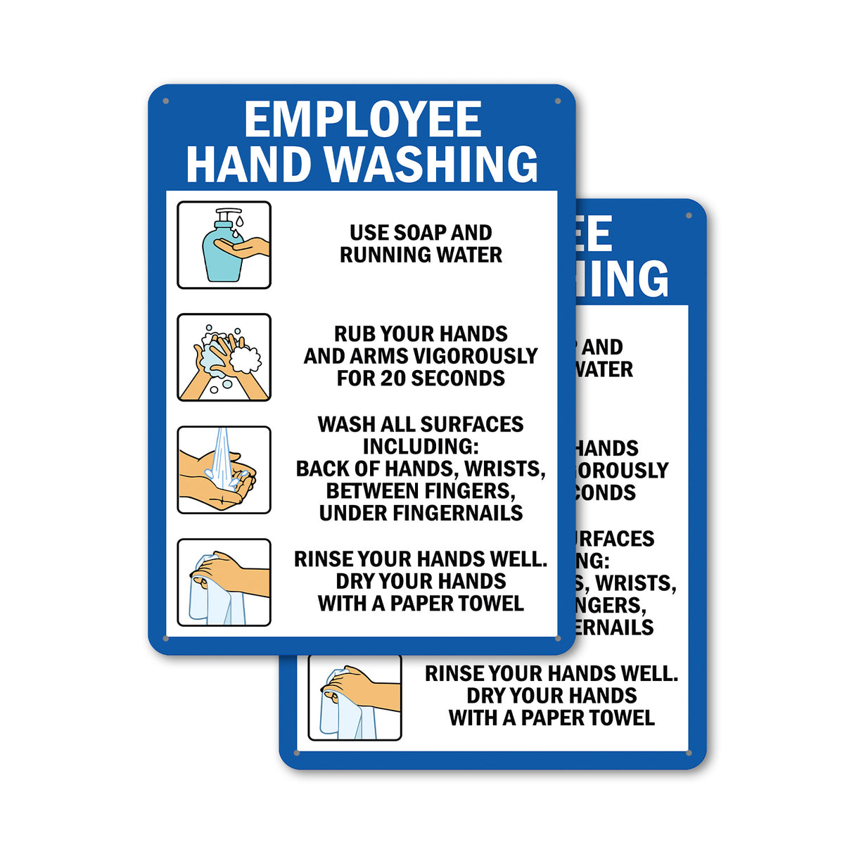 Employee Hand Washing