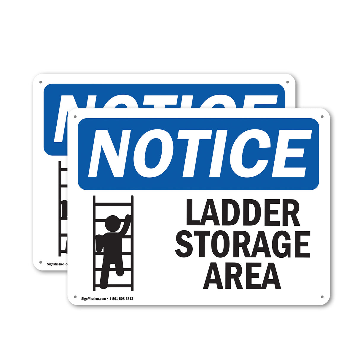 Ladder Storage Area