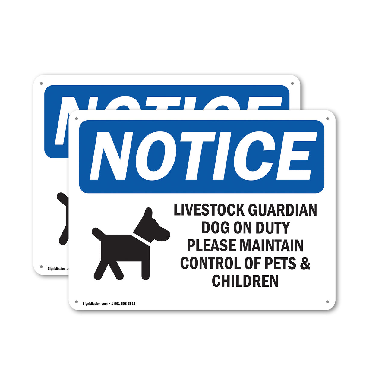 Livestock Guardian Dog On Duty