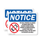 No Cell Phones Allowed In Work