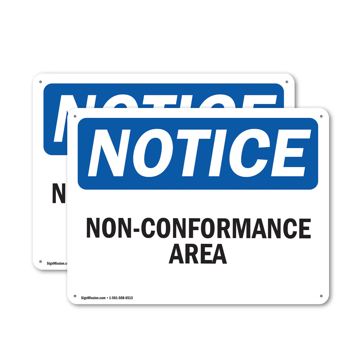 Non-Conformance Area