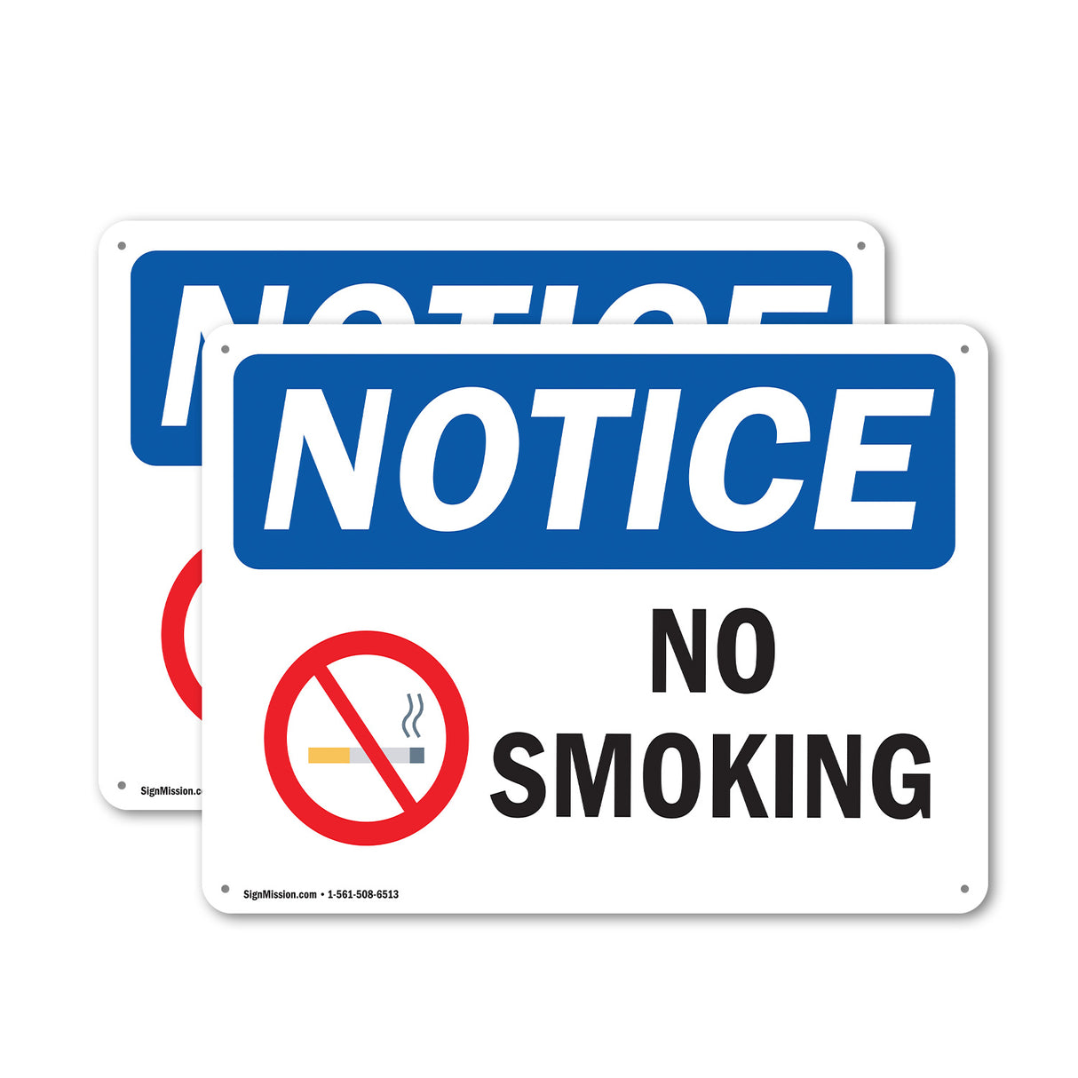 NOTICE No Smoking