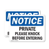 Private Please Knock Before Entering
