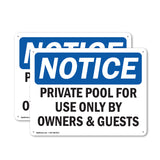 Private Pool For Use Only By Owners & Guests