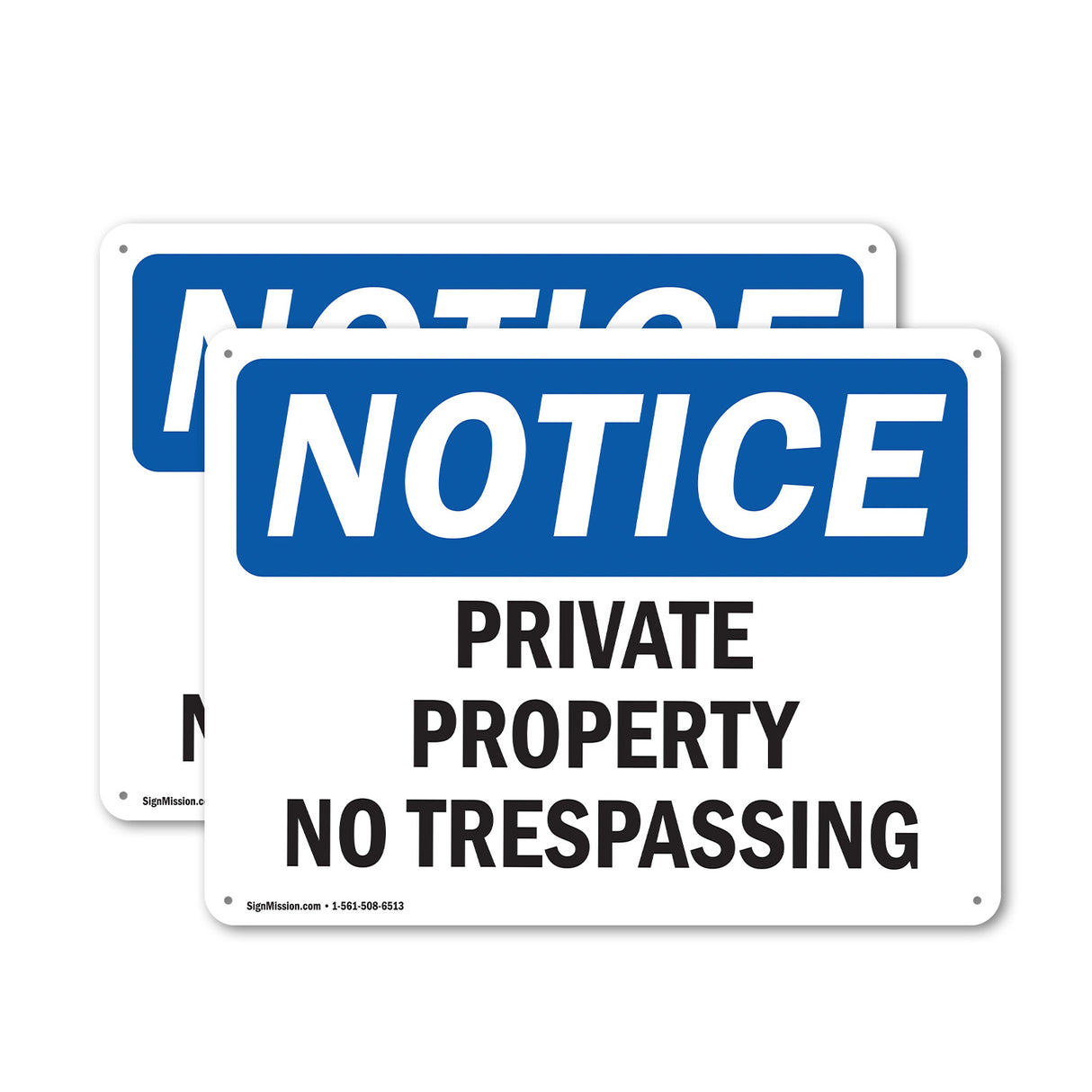 Private Property No Trespassing