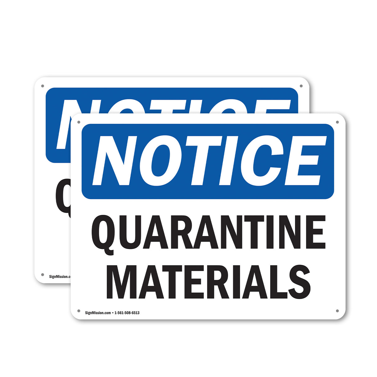 Quarantine Materials